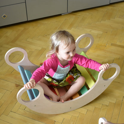 The Rocking Planks - Wooden rocker for toddlers