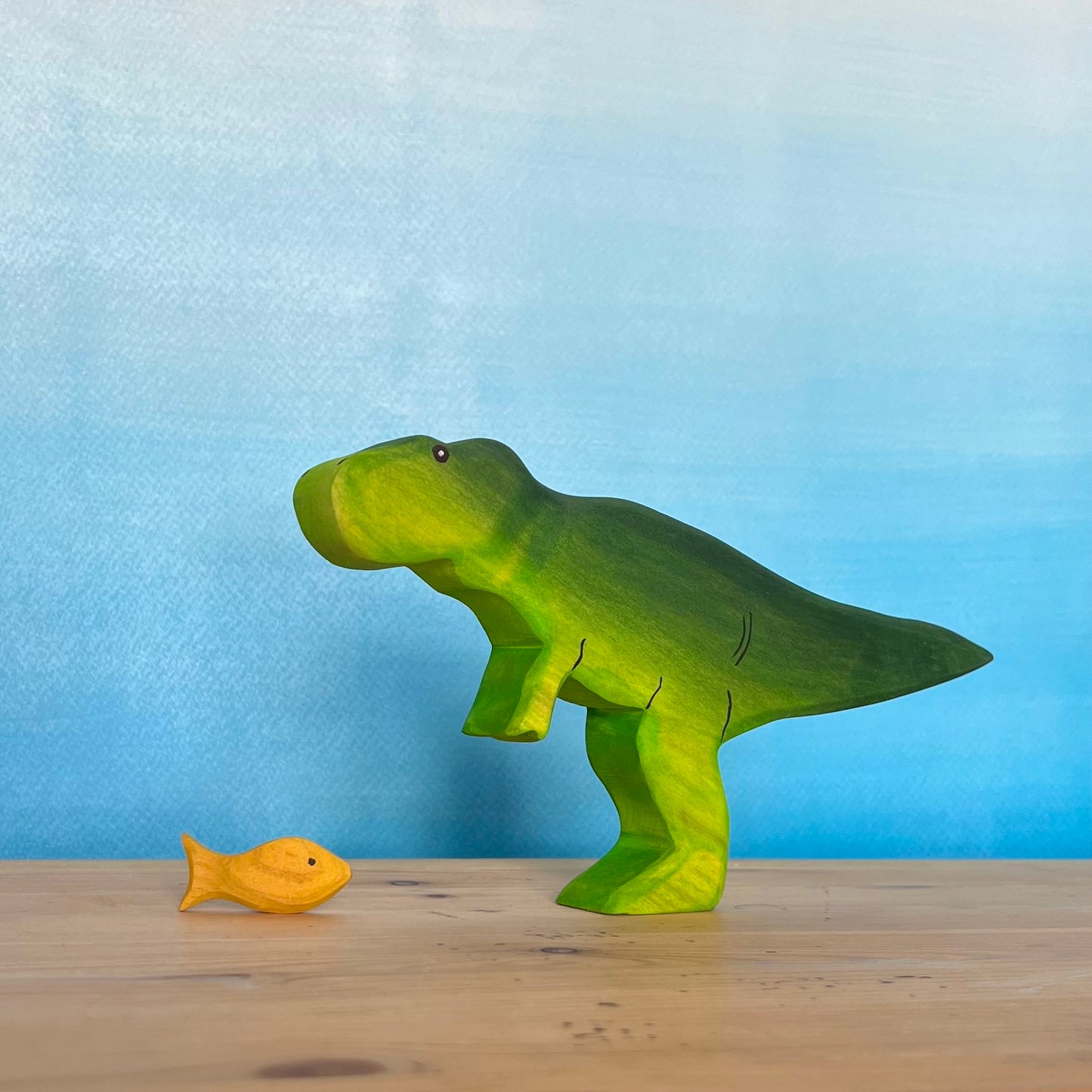 Wooden dinosaur toys - Waldorf toys