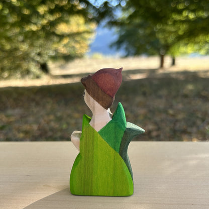 Wooden fairy figurine | Wooden fairy doll