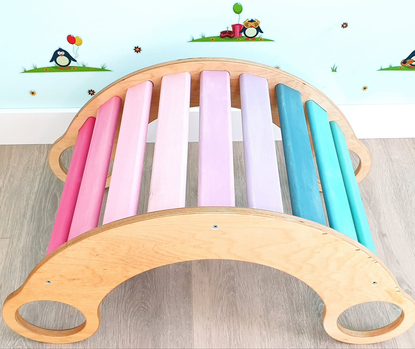 The Rocking Planks - Wooden rocker for toddlers