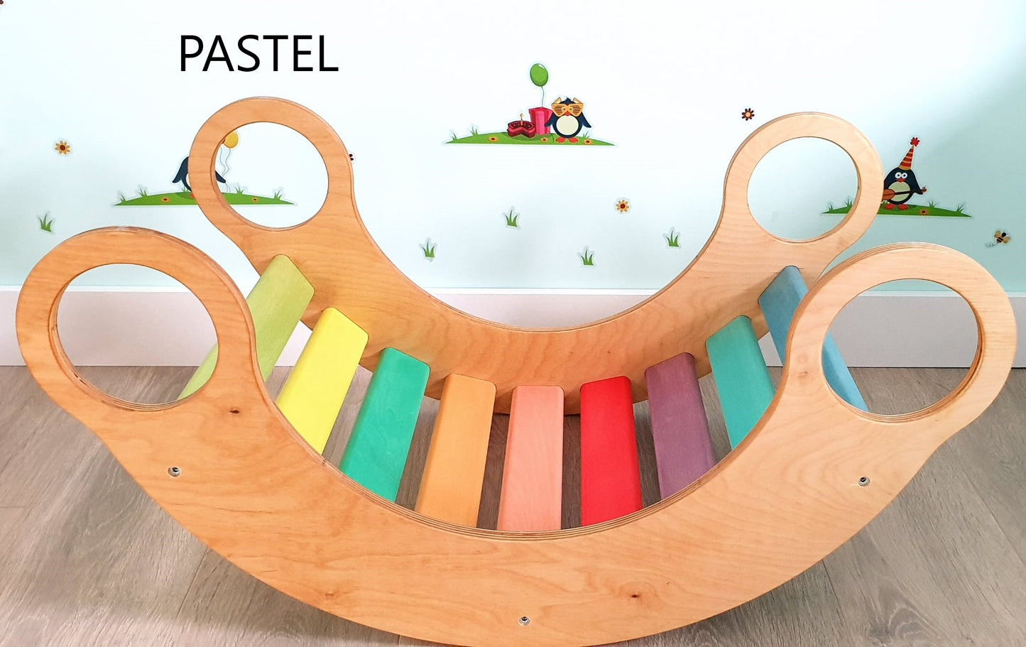 The Rocking Planks - Wooden rocker for toddlers