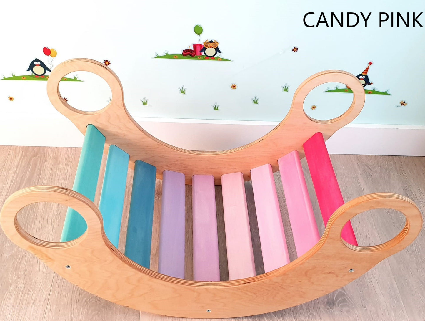 The Rocking Planks - Wooden rocker for toddlers