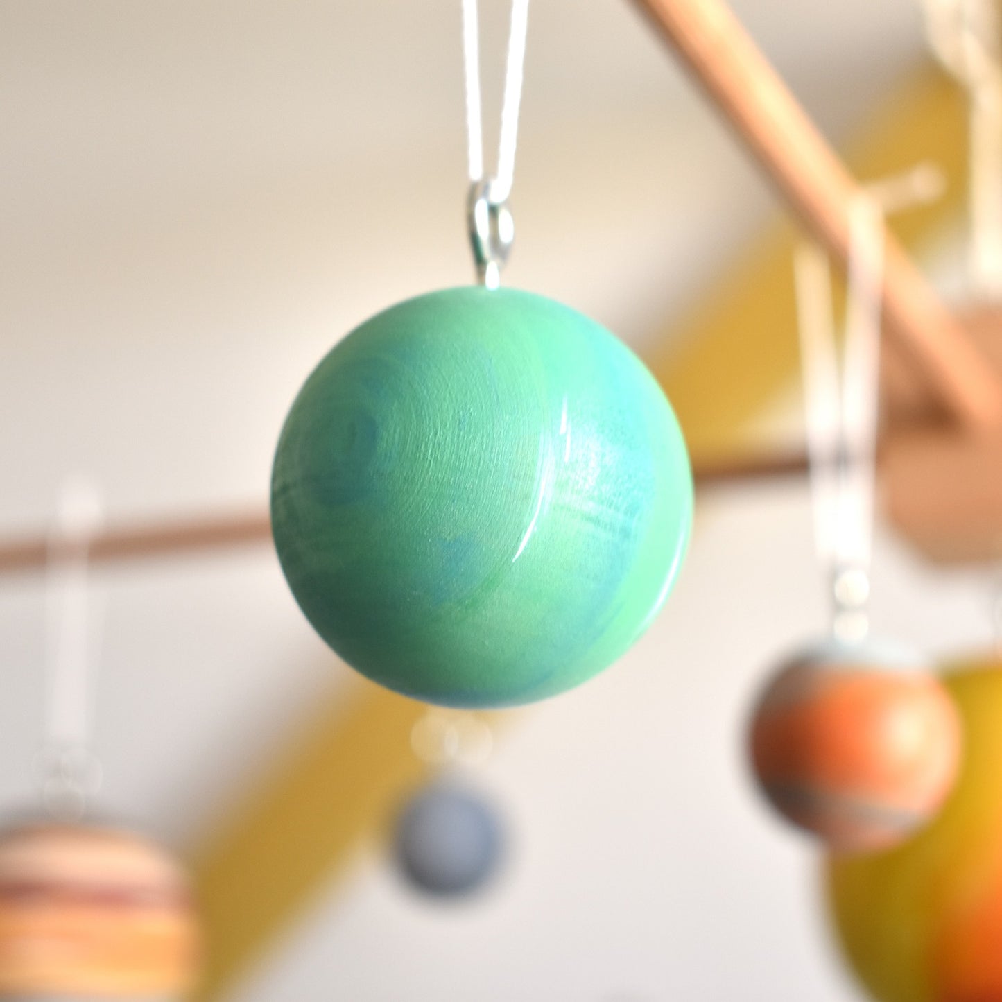 Solar System Mobile - Wooden Toy Model