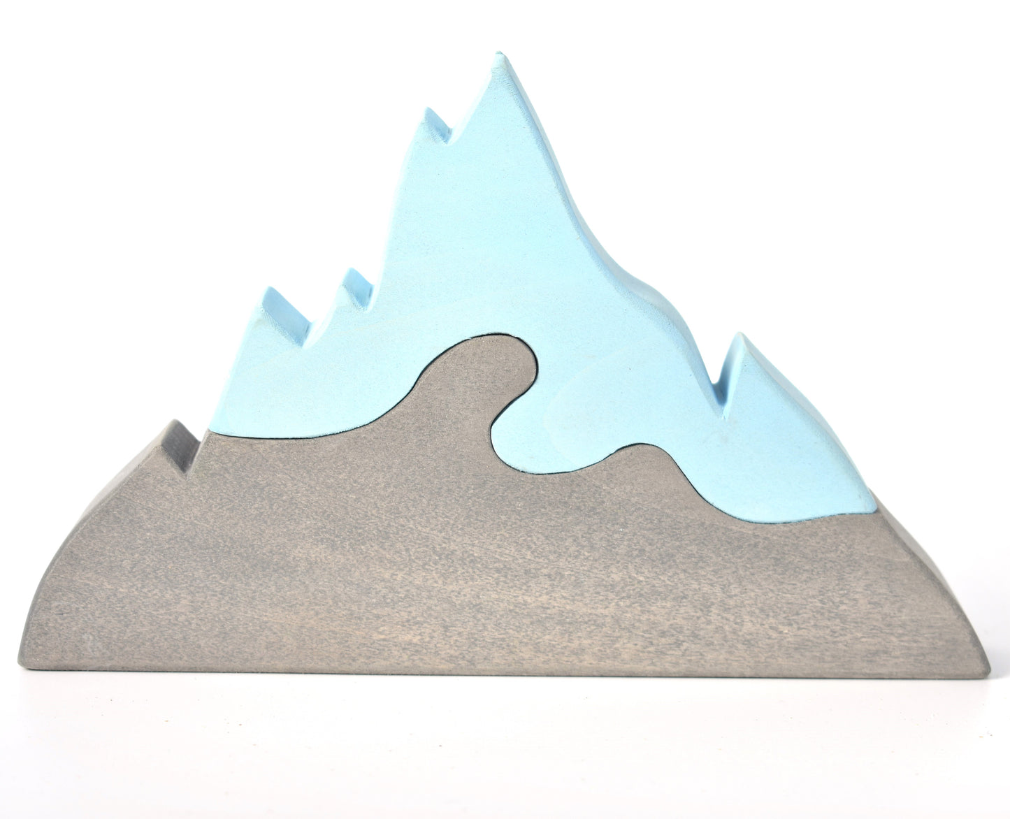 Glacier Mountains - Waldorf wooden toys