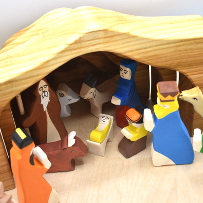 Waldorf Nativity Set - Wooden toys