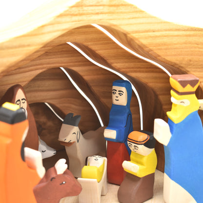 Waldorf Nativity Set - Wooden toys