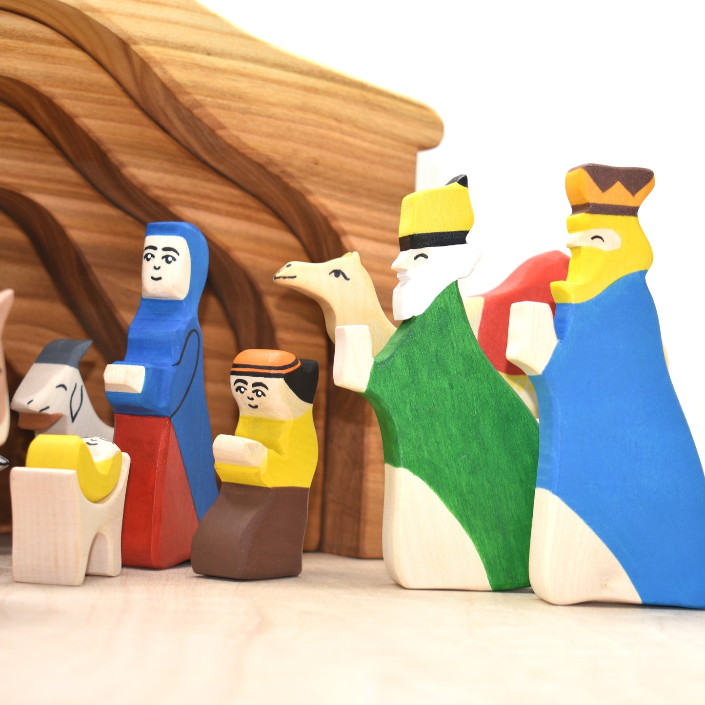 Waldorf Nativity Set - Wooden toys