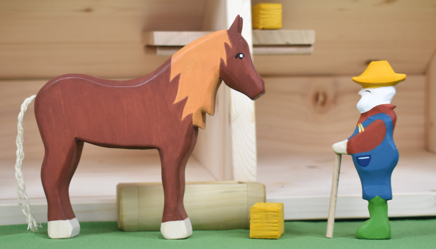 Catalan - Wooden Toy Horse