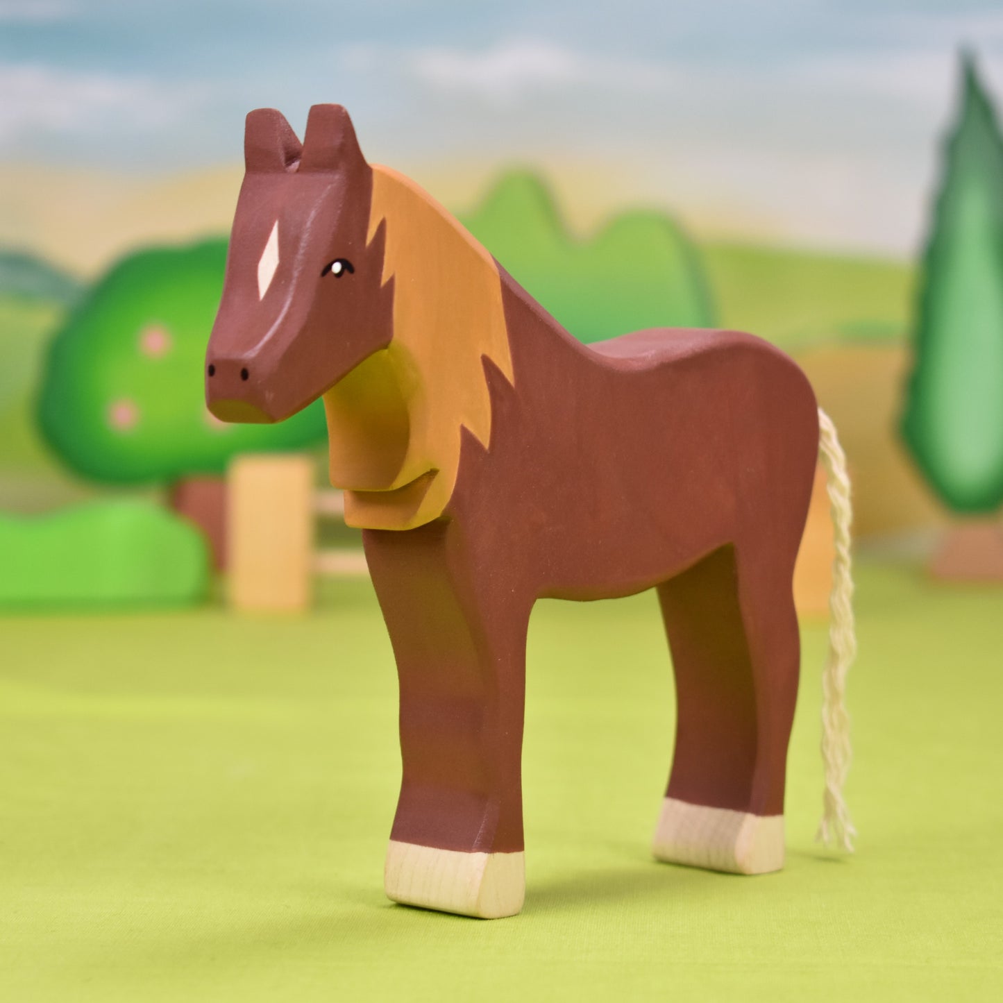 Catalan - Wooden Toy Horse