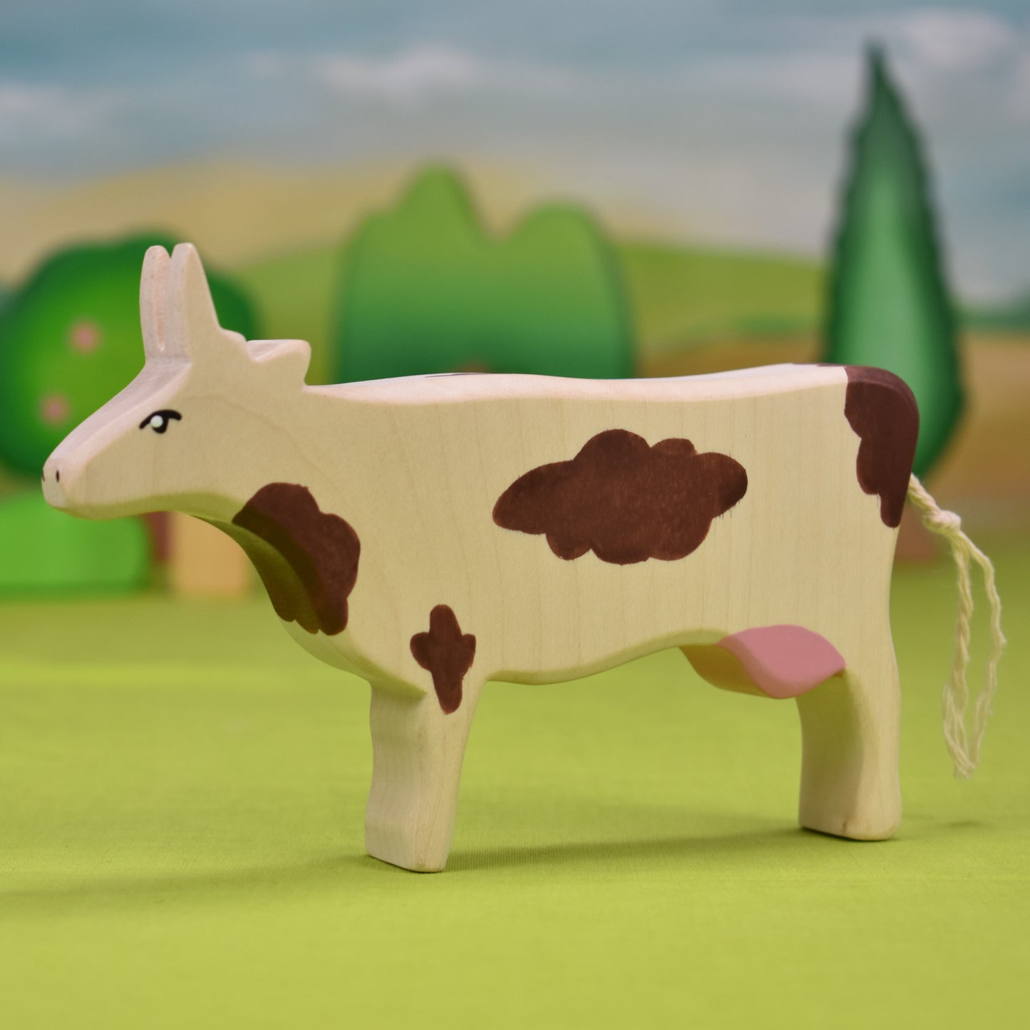 Berry - Wooden Toy Cow