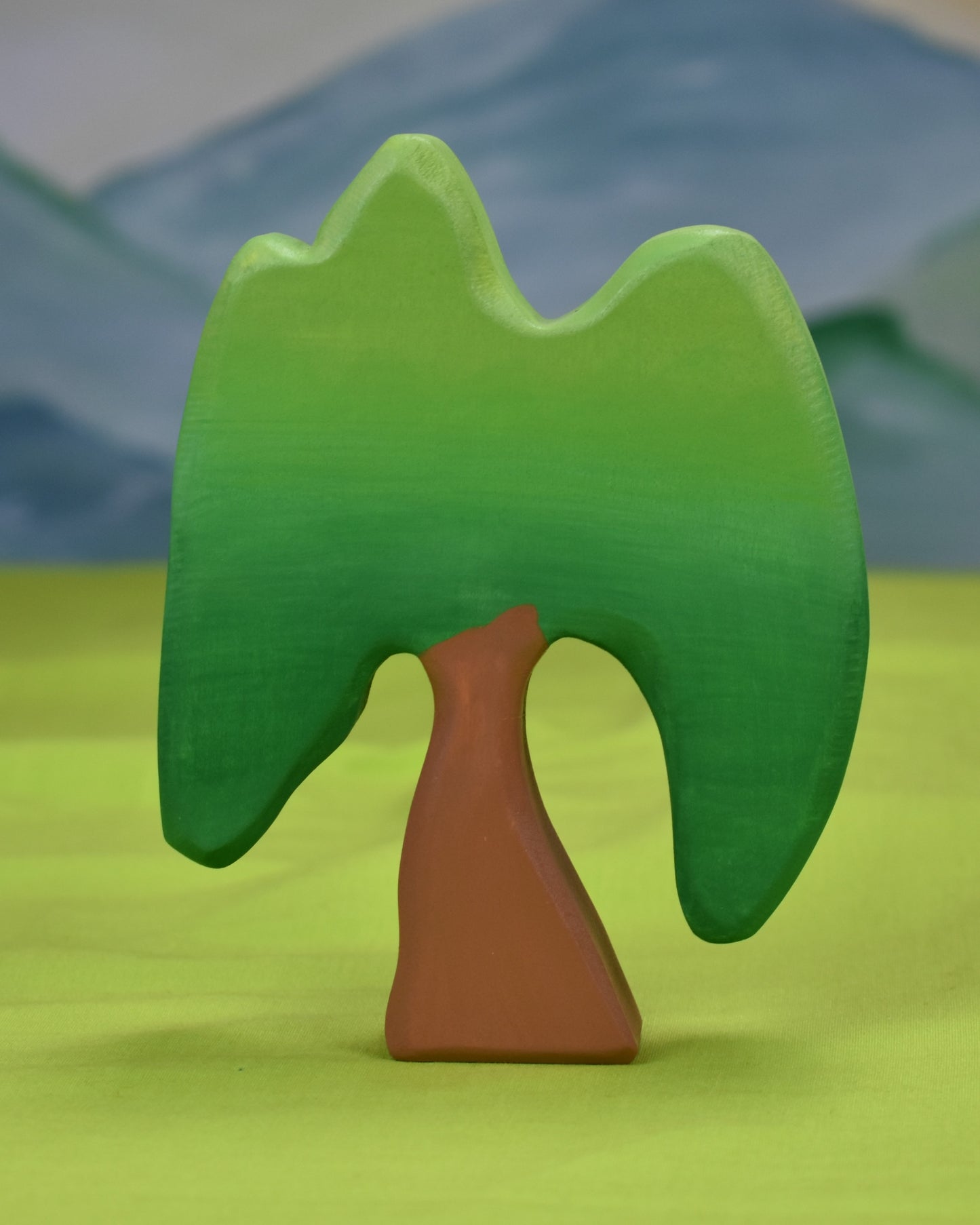 Waldorf tree toy - Woodland trees