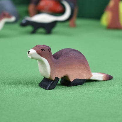 North American Animals - wooden toy figurines