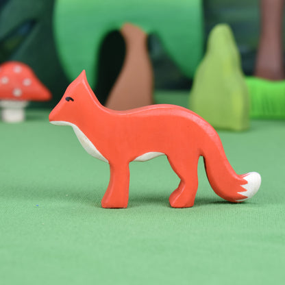 Woodland animals - Waldorf wooden toys