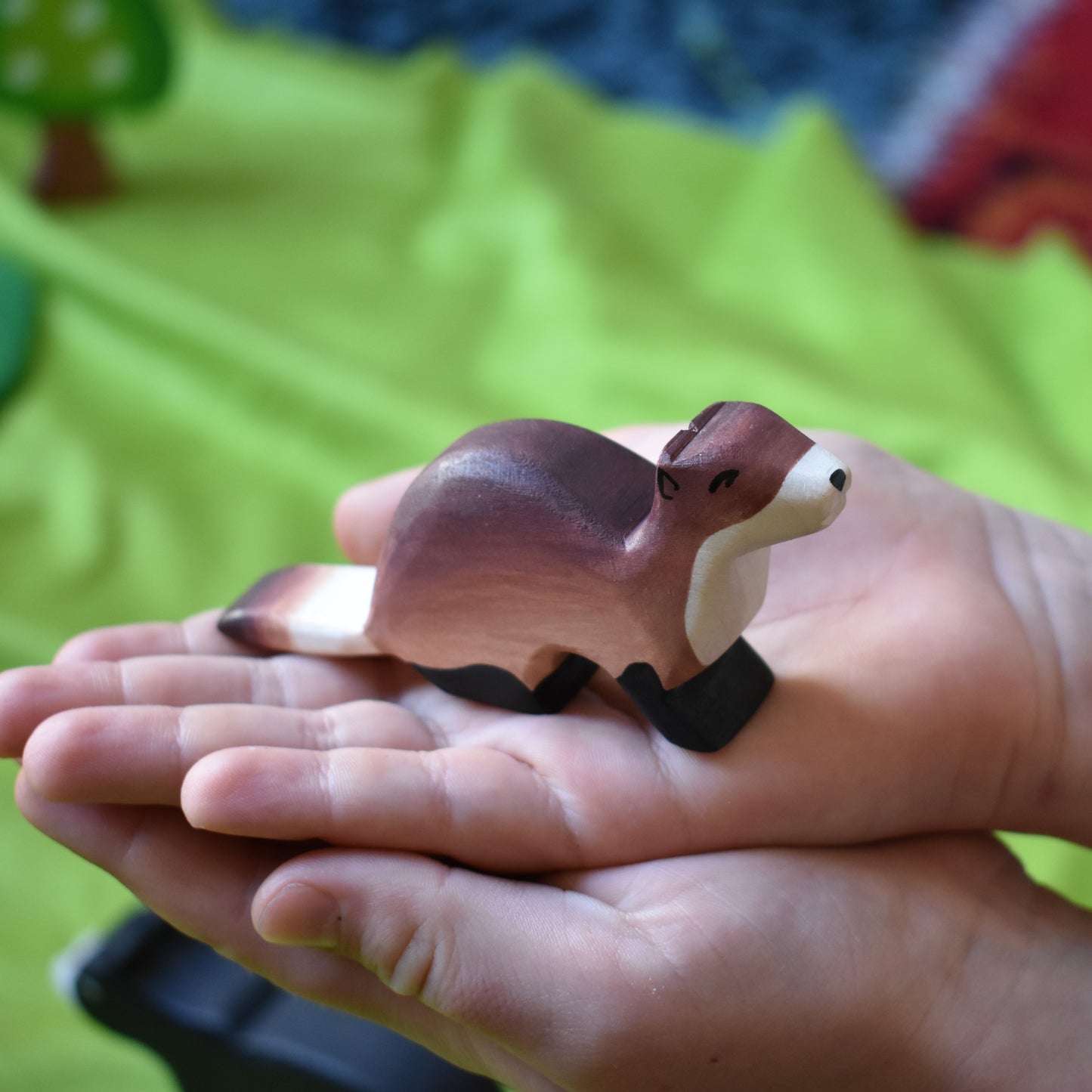 North American Animals - wooden toy figurines