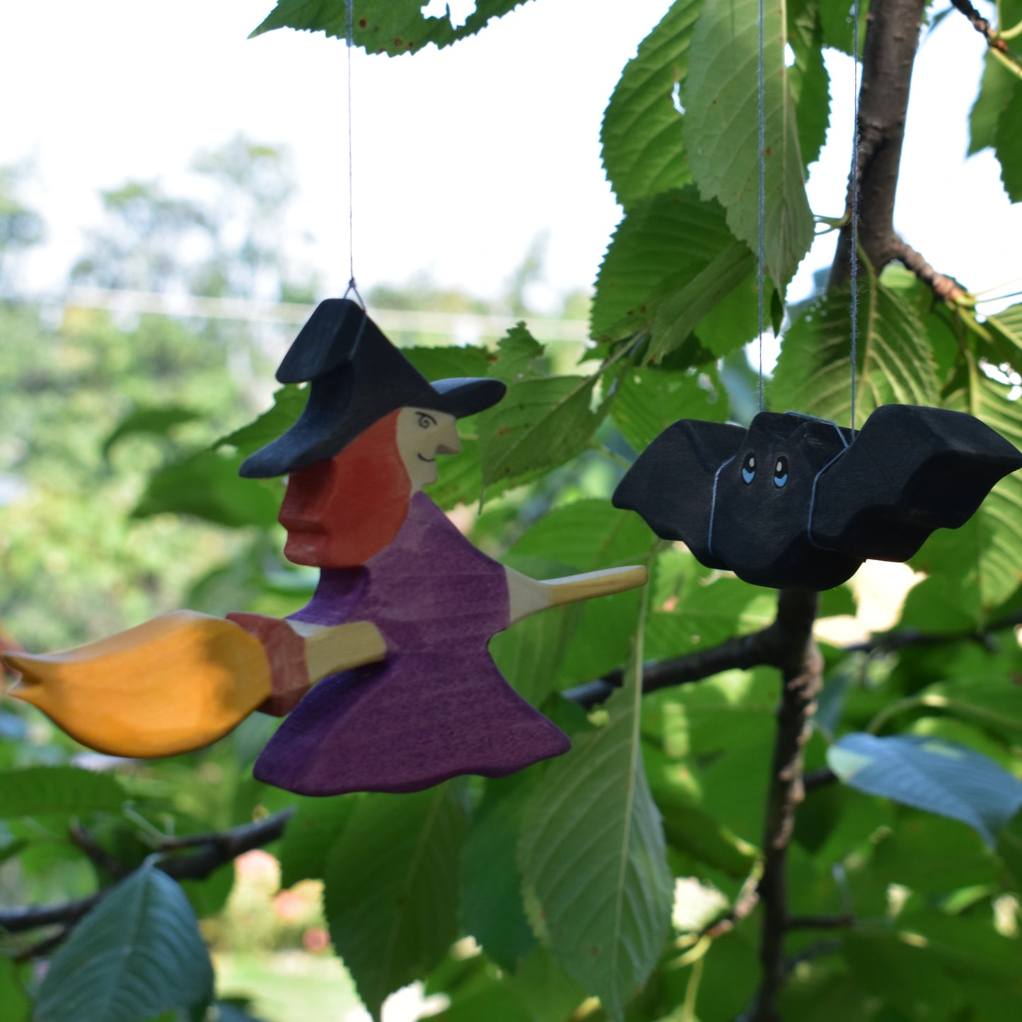 Handmade wooden toy - Bat