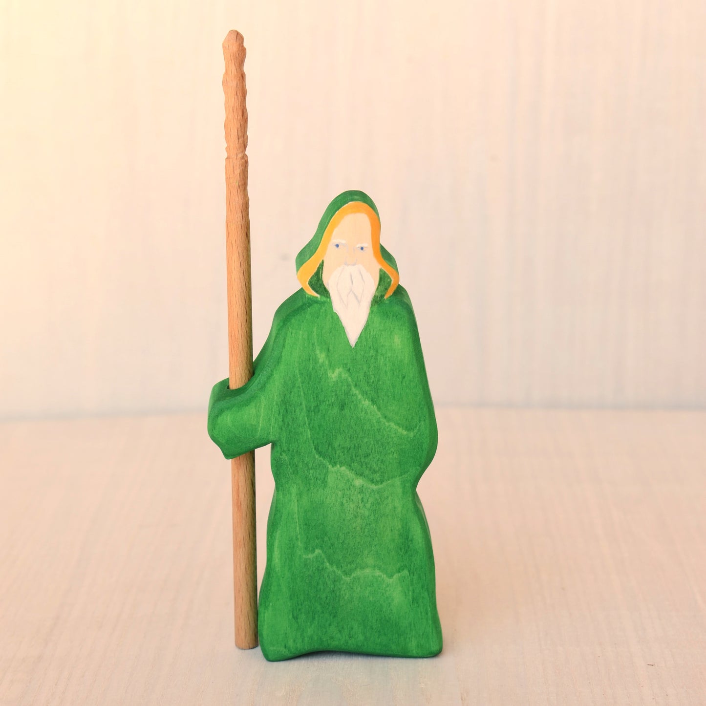 The Druid - Wooden toy figurine, Waldorf wooden toy