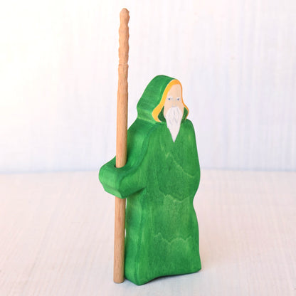 The Druid - Wooden toy figurine, Waldorf wooden toy