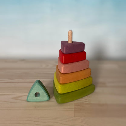 Montessori Bebe Wooden Stacker