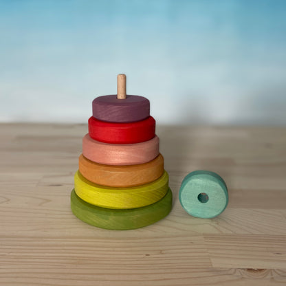 Montessori Bebe Wooden Stacker