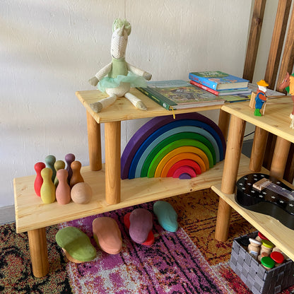 Montessori shelves | Montessori furniture | Playroom furniture