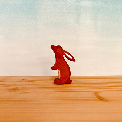 Wooden animals - Rabbits | Waldorf toys