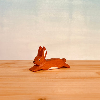 Wooden animals - Rabbits | Waldorf toys