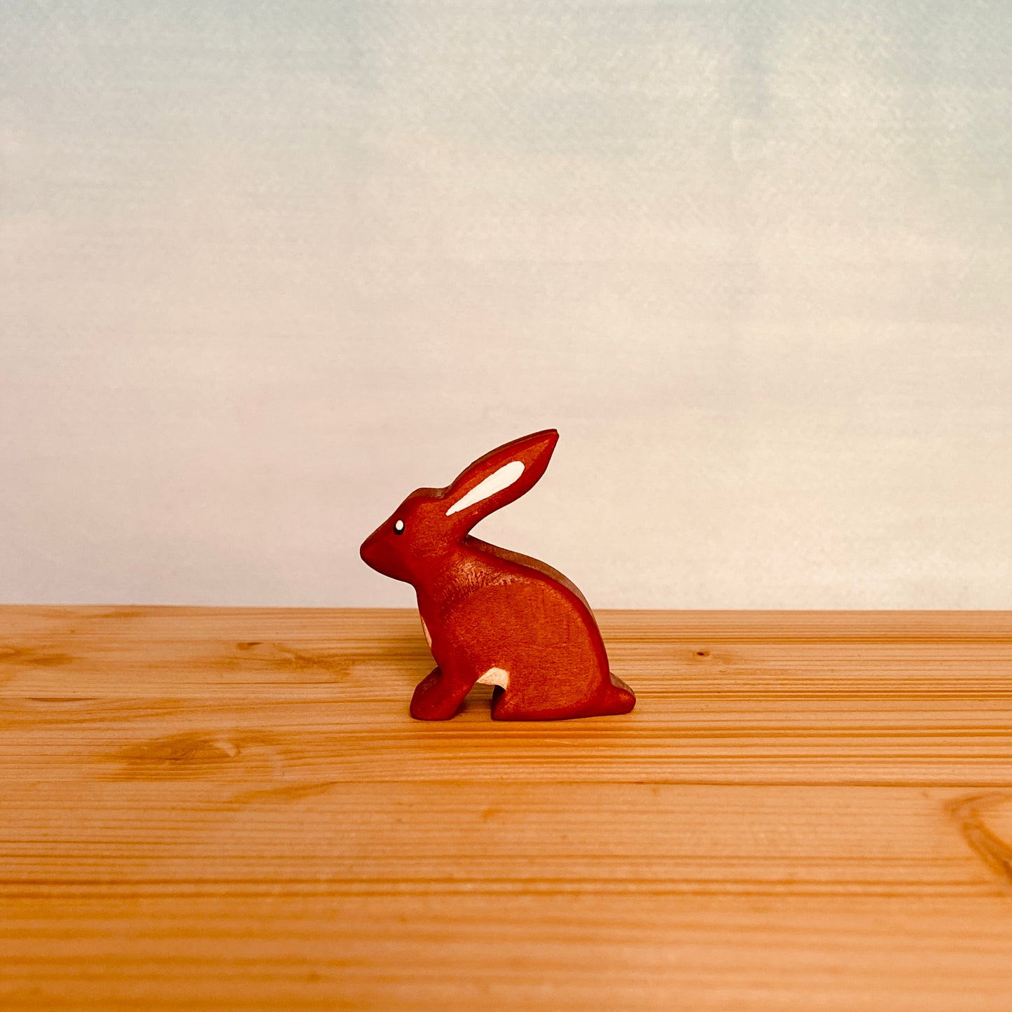 Wooden animals - Rabbits | Waldorf toys