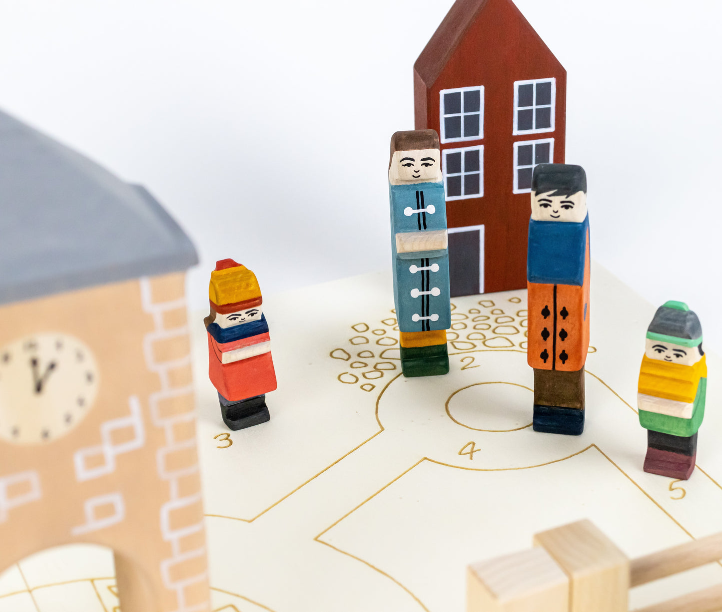 Wooden Advent Calendar Kit for Kids