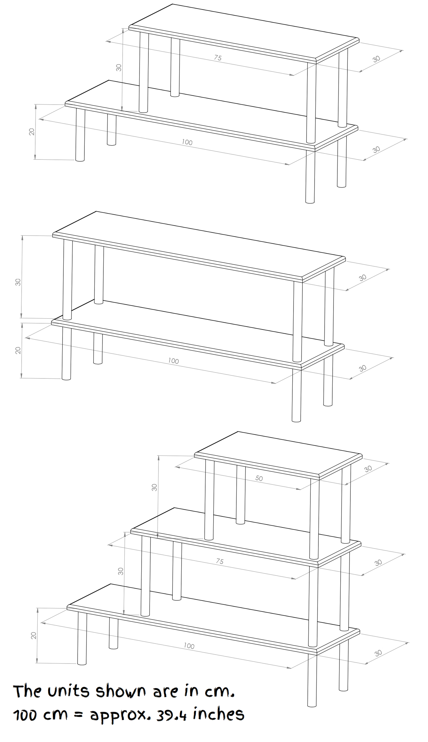 Montessori shelves | Montessori furniture | Playroom furniture