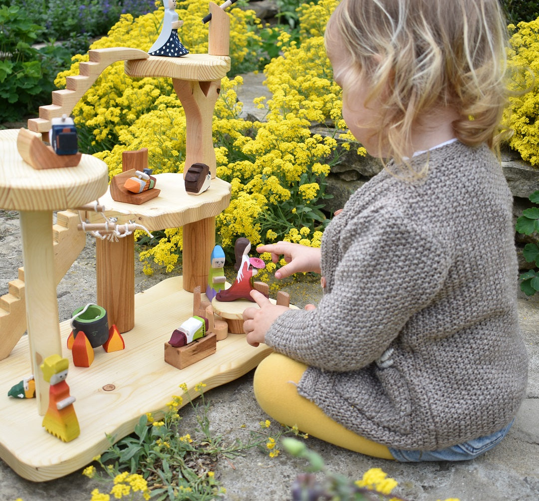 Wooden store fairy toy